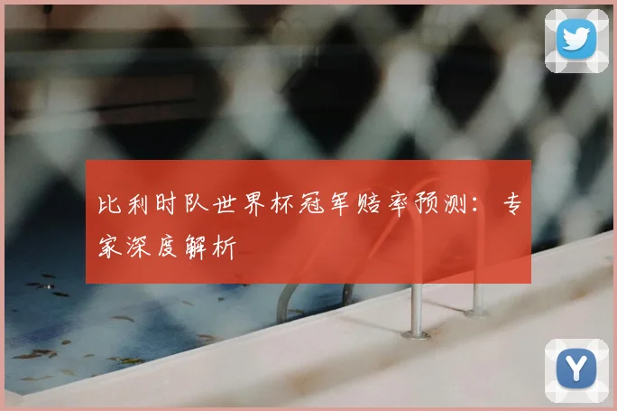 比利时队世界杯冠军赔率预测：专家深度解析